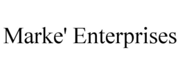 MARKE' ENTERPRISES trademark