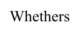 WHETHERS trademark