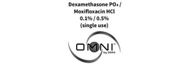 DEXAMETHASONE PO4 / MOXIFLOXACIN HCL 0.1% / 0.5% (SINGLE USE) OMNI BY OSRX trademark