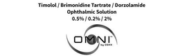 TIMOLOL / BRIMONIDINE TARTRATE / DORZOLAMIDE OPHTHALMIC SOLUTION 0.5% / 0.2% / 2% OMNI BY OSRX trademark