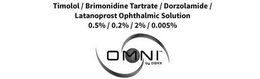 TIMOLOL / BRIMONIDINE TARTRATE / DORZOLAMIDE / LATANOPROST OPHTHALMIC SOLUTION 0.5% / 0.2% / 2% / 0.005% OMNI BY OSRX trademark