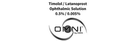 TIMOLOL / LATANOPROST OPHTHALMIC SOLUTION 0.5% / 0.005% OMNI BY OSRX trademark