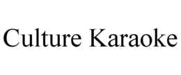 CULTURE KARAOKE trademark