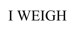 I WEIGH trademark