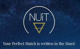 NUIT YOUR PERFECT MATCH IS WRITTEN IN THE STARS! trademark