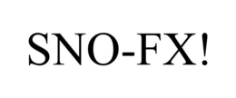 SNO-FX! trademark