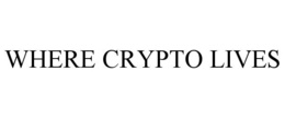 WHERE CRYPTO LIVES trademark