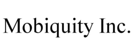 MOBIQUITY INC. trademark