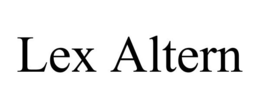 LEX ALTERN trademark
