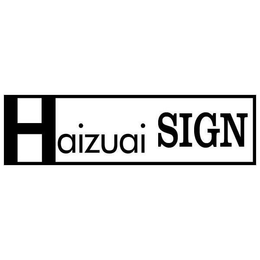 HAIZUAI SIGN trademark