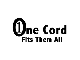 1 ONE CORD FITS THEM ALL trademark