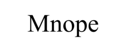 MNOPE trademark