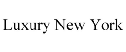 LUXURY NEW YORK trademark
