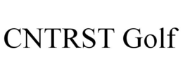 CNTRST GOLF trademark