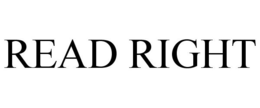 READ RIGHT trademark