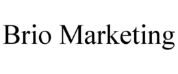 BRIO MARKETING trademark