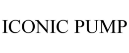 ICONIC PUMP trademark