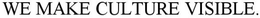 WE MAKE CULTURE VISIBLE trademark