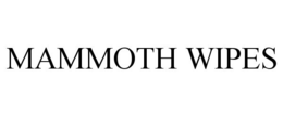 MAMMOTH WIPES trademark