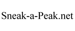 SNEAK-A-PEAK.NET trademark