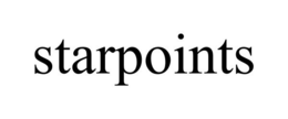 STARPOINTS trademark