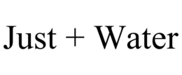 JUST + WATER trademark