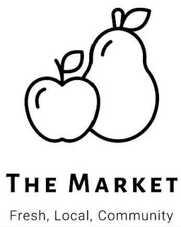 THE MARKET FRESH, LOCAL, COMMUNITY trademark