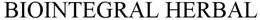 BIOINTEGRAL HERBAL trademark