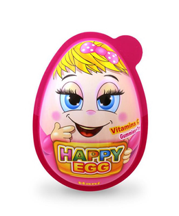HAPPY EGG HANI VITAMINS C GUMMIES + TOY trademark