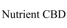 NUTRIENT CBD trademark
