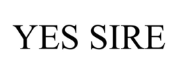 YES SIRE trademark