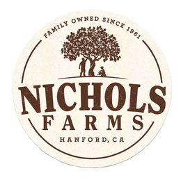 FAMILY OWNED SINCE 1961 NICHOLS FARMS HANFORD, CA trademark