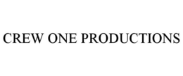 CREW ONE PRODUCTIONS trademark