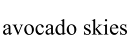 AVOCADO SKIES trademark