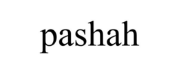 PASHAH trademark