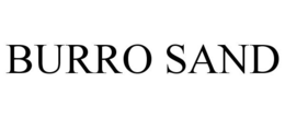 BURRO SAND trademark