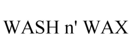 WASH N' WAX trademark