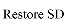 RESTORE SD trademark