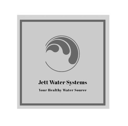JETT WATER SYSTEMS YOUR HEALTHY WATER SOURCE trademark