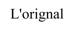 L'ORIGNAL trademark