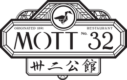 MOTT NO. 32 ORIGINATED 1891 RESTAURANT trademark