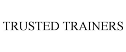 TRUSTED TRAINERS trademark
