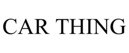 CAR THING trademark