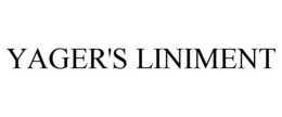 YAGER'S LINIMENT trademark