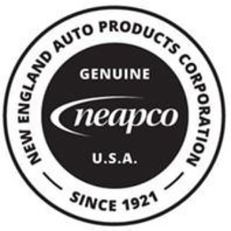 NEW ENGLAND AUTO PRODUCTS CORPORATION SINCE 1921 GENUINE NEAPCO U.S.A. trademark