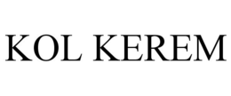 KOL KEREM trademark