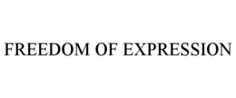 FREEDOM OF EXPRESSION trademark