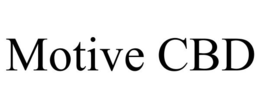 MOTIVE CBD trademark