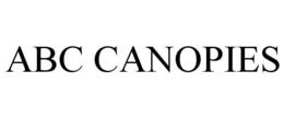 ABC CANOPIES trademark