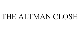 THE ALTMAN CLOSE trademark
